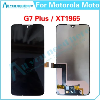 100% Тест для Motorola Moto G7 Plus XT1965 G7Plus ЖК-дисплей Сенсорный экран Дигитайзер в сборе Замена запасных частей